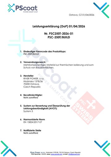 Leistungserklärung (DoP)